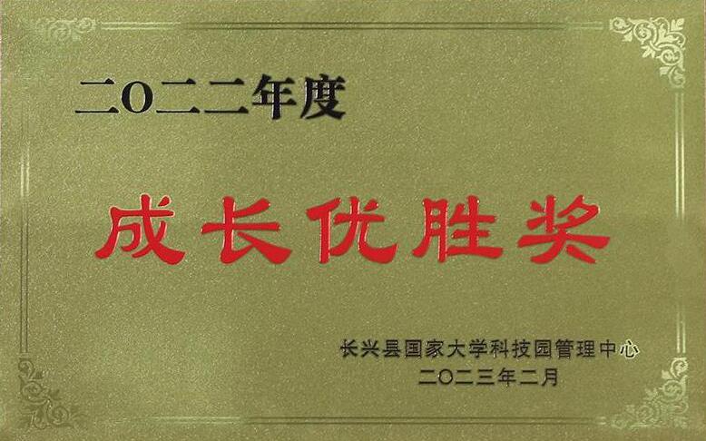2021年度成长优胜奖
